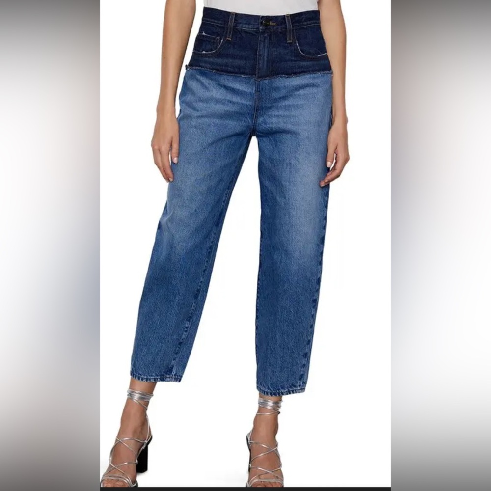 Frame Denim Women's High Rise Blue Jeans